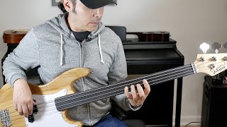 Video thumbnail for Fretless Bass for $100?  Glarry Fretless GP Bass Review. by MyMusicMasterclass