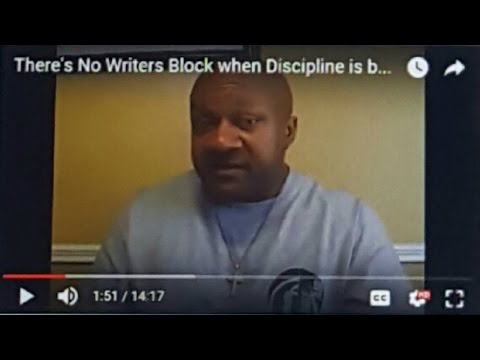 There's No Writers Block when Discipline is better than Motivation - Blockkingz Ent.