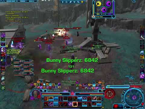 SWTOR 5.10 Assassin PvP: 7.5K DPS Novare Coast