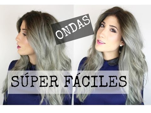 ONDAS desenfadadas con VOLUMEN | Súper FÁCIL!!!!
