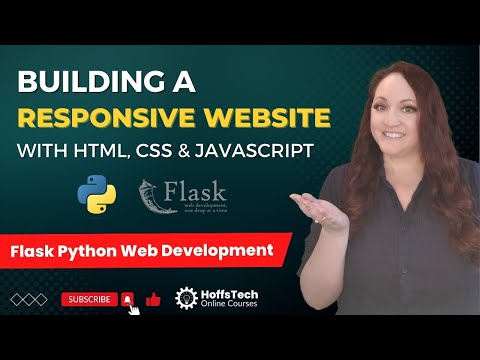 Flask Python Web Development Building A Responsive Website With Html Css And Javascript