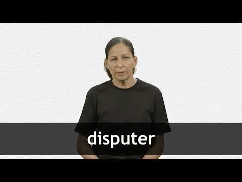 English Translation of “DISPUTER” | Collins French-English Dictionary