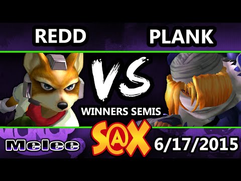 S@X 102 - VGBC | Redd (Fox) Vs. Plank (Sheik) SSBM Winners Semis - Smash Melee