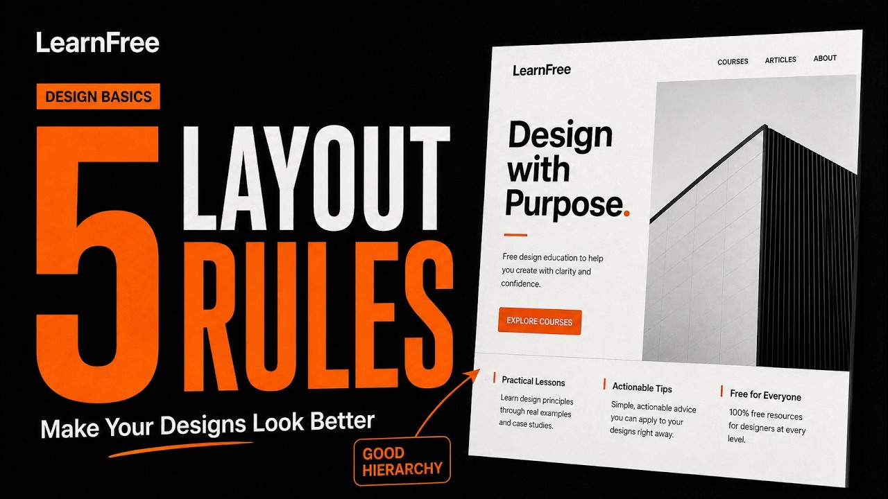 5 Graphic Design Rules That Make Any Layout Look Better