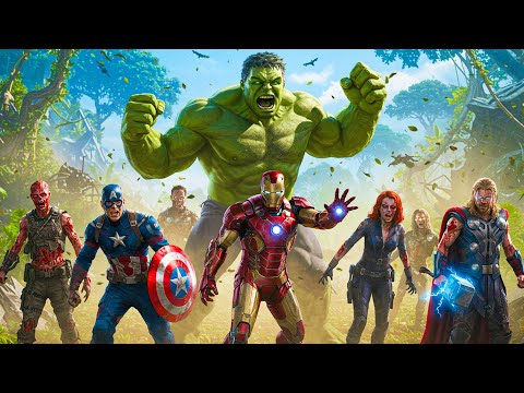 HULK vs AVENGERS ZOMBIE ⚡ Stark’s Virus Outbreak Turns Earth’s Mightiest Heroes Into Monsters!