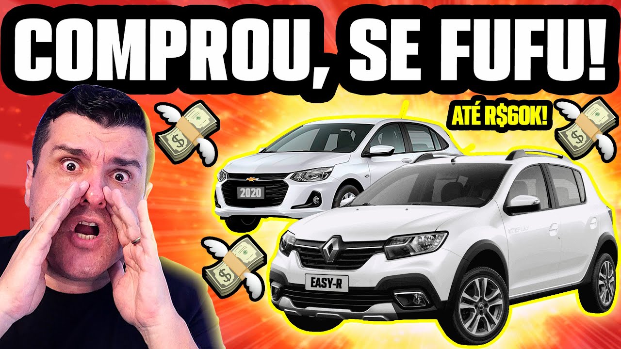 PRA JOGAR DINHEIRO NO LIXO! PIORES CARROS até R$60MIL: FUJA DELES ou FIQUE NO PREJU!