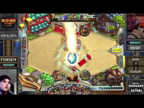 Deck Wars Season 1 Finals Day 2: Ek0p vs Forsen G5 (18.05.2014)