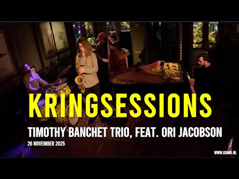Concert registration of Timothy Banchet trio, feat. Ori Jacobson November 26 2025