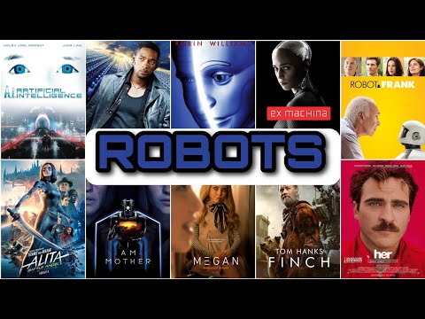 Top 10 movies about (Ai) and robots #robot #ai
