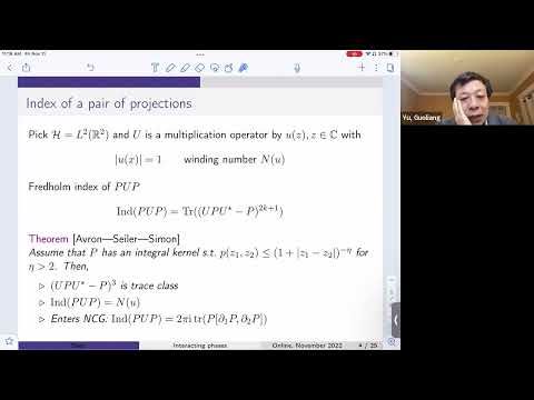 Sven Bachmann:  On the classification of quantum phases of matter