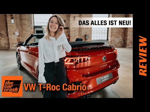 VW T-Roc Cabrio (2022) Ich zeige euch das Facelift! ♥️ Review | Test | R-Line | Style | POV | Preis