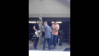 We Woke The Empire - performing World On Fire