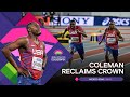 Christian Coleman storms to golden 60m glory ‼️ | World Indoor Championships Glasgow 24