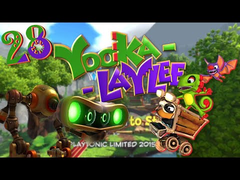 AN INEPT BOSS BATTLE?!?! - Capital Cashino Kartos - Let's Play Yooka Laylee Ep. 28