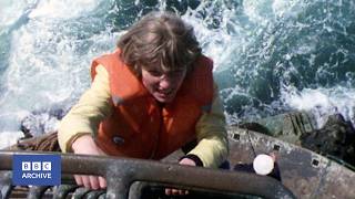 1975: Lesley Judd Visits Bishop Rock Lighthouse | Blue Peter | BBC Arc