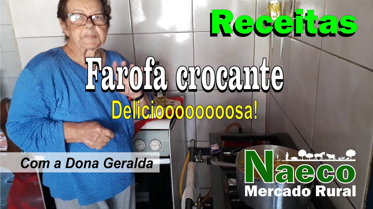 Farofa crocante delicioooooosa.