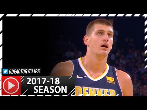 Nikola Jokic Full PS Highlights vs Warriors (2017.09.30) - 12 Pts, 6 Reb, 2 Ast