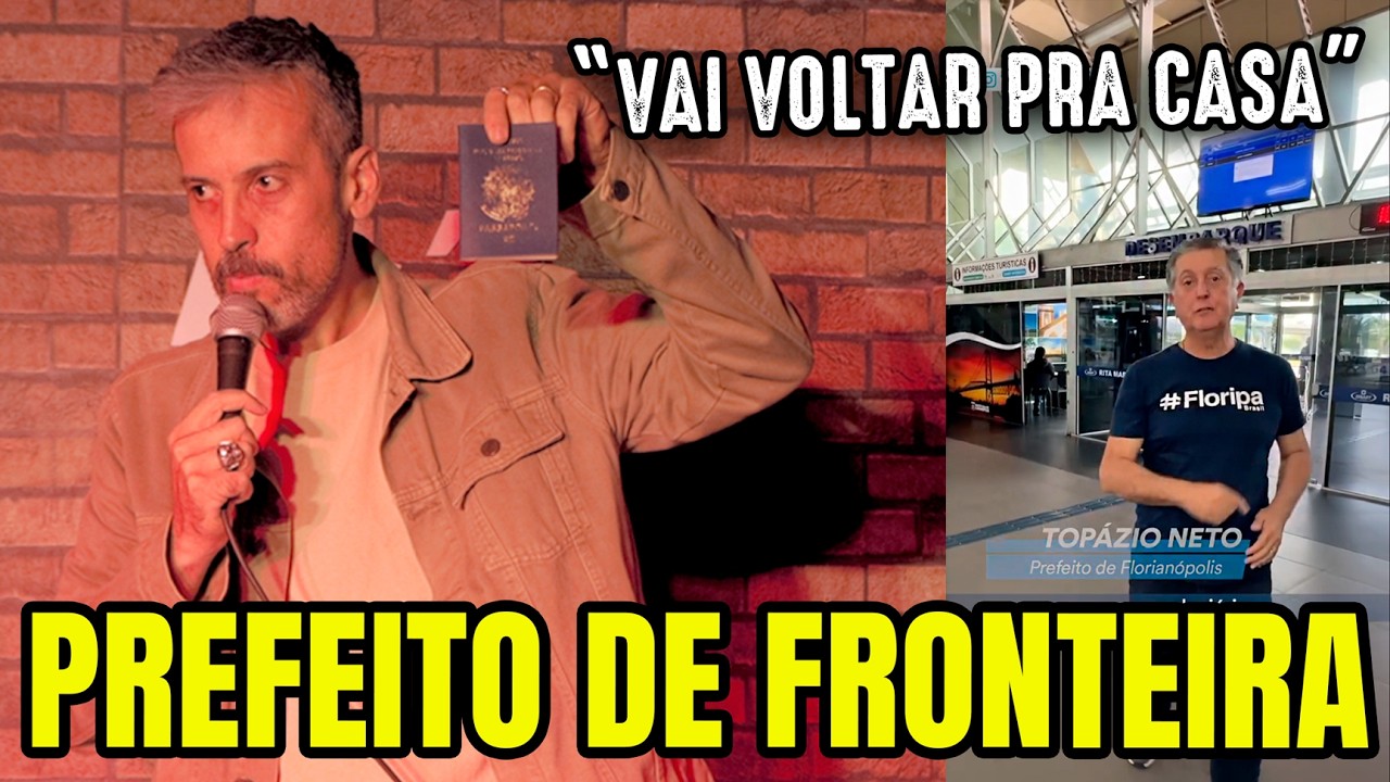 PREFEITO DE FLORIANÓPOLIS NO CONTROLE MIGRATÓRIO - Murilo Moraes Show do React