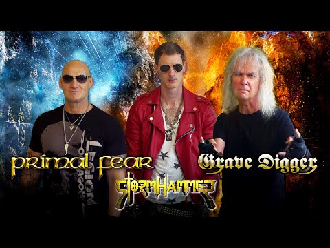 STORMHAMMER - "Light In The Dark" ft. Ralf Scheepers & Chris Boltendahl (Official Video)