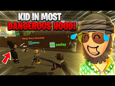 I BROUGHT A CIVILIAIN TO THE MOST DANGEROUS HOOD IN VR | Rec Room VR