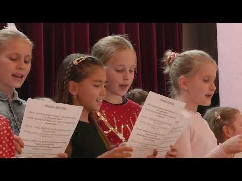 Mikulášování ZŠ a MŠ Hněvotín, 28. 11. 2025, reportáž