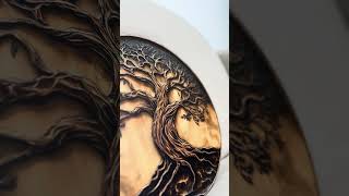 Wooden Wall Art - Olive Tree