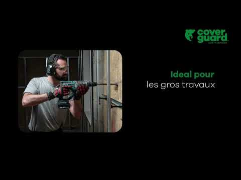 Gants de manutention antichoc EUROCUT IMPACT 200 CUT - 5 paires Coverguard