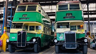 Sunday Open Day ride aboard Leyland 2033, SBM to Town Hall and return. Cab view | Sydney Bus Museum