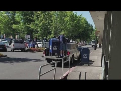 Disappearing blue mailboxes across the country are nothing new, per USPS records