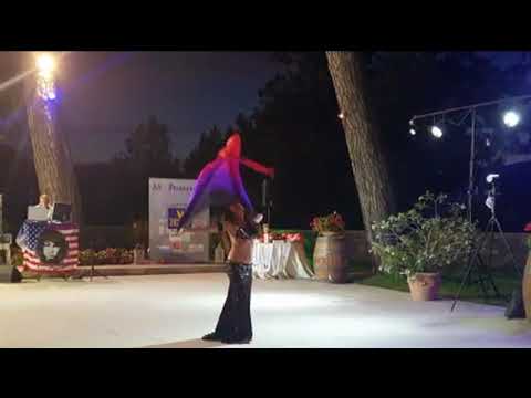 MonicaBellydance 2021 Romantic Song with veil danza del ventre con velo