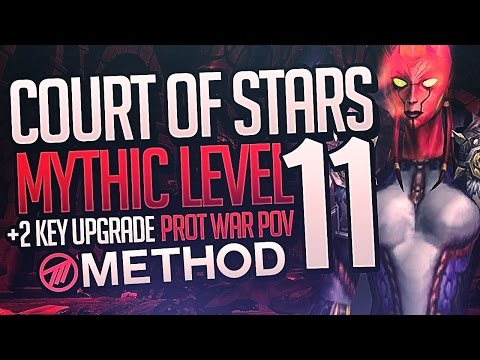 Court of Stars Mythic Level 11 WITH +2 KEY UPGRADE!  - Method Sco Warrior Tank POV
