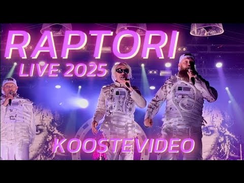 Raptori - Live 2025 Koostevideo @ Vauhti kiihtyy festivaali Vantaa. 4K. Jufo 3 Izmo Kaivo