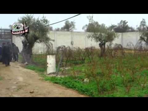 استهداف  قوات النظام بقذائف الهاون من قبل لواء درع العاصمة في مدينة حرستا في محافظة ريف دمشق