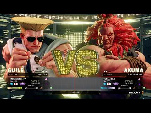 SFV AE : Daigo (Guile) vs Tokido (Akuma)