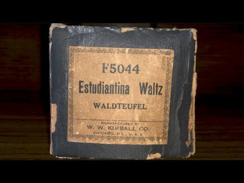 Estudiantina Waltz Op. 191 | Émile Waldteufel 1883 | Player piano roll