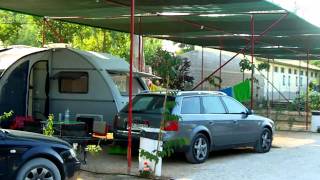 preview picture of video 'My caravan on camping at Greece'