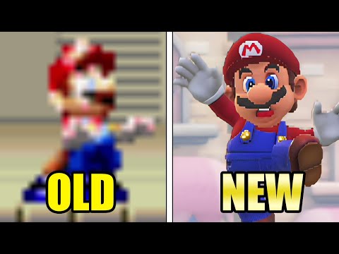 Mario VS Donkey Kong: All Death Animations + Game Over (GBA VS Switch)