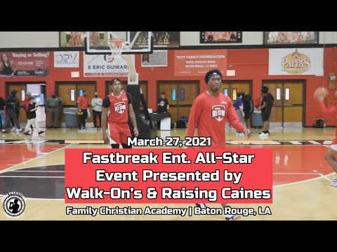Fastbreak Ent. All Star Game (Highlights) - Keon Coleman, Carlos Stewart drop 29 & 30 in close game!