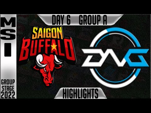 SGB vs DFM Highlights | MSI 2022 Day 6 Group A | Saigon Buffalo vs Detonation FocusMe