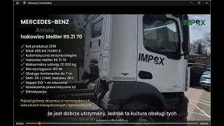 Mercedes-Benz Antos 2645 / Euro 6 / Meiller RS 21 70 hook lift truck | Image 4 - Autoline