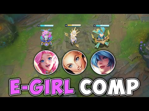WE PLAYED TRIPLE ENCHANTERS AND TILTED THE ENEMY TEAM (E-GIRL COMP)