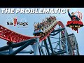 The Accident Prone Superman The Ride A Problematic Roller Coaster