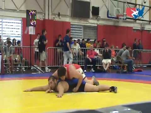 FILA Junior Greco Challenge Tournament Final 120kg - Toby Erickson vs. Jake Kettler
