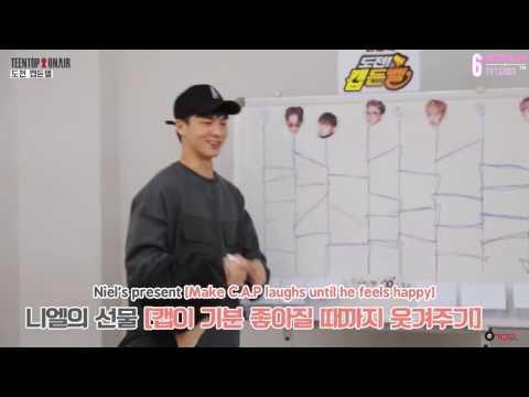 [6TOTSubs] 161104 TEEN TOP ON AIR - CAP's Birthday Commemorative! CAP-DEN-BELL