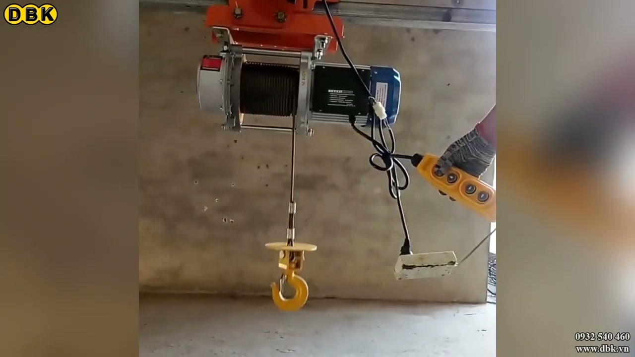 Video Máy tời điện đa năng KY-500 (Tải 100% 500-1000kg) - Máy tời điện đa năng KY-500 (Tải 100% 500-1000kg)