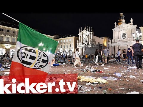 Massenpanik bei Public Viewing in Turin