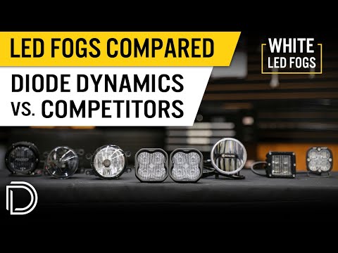 LED Fog Shootout: SS3 LED Pod vs. Market-Leaders | Diode Dynamics