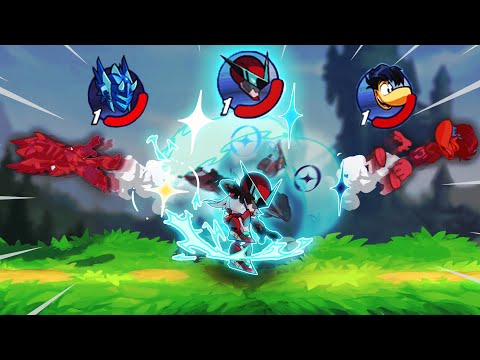 16 Minutes of Amazing 1v2 Brawlhalla Clutches!