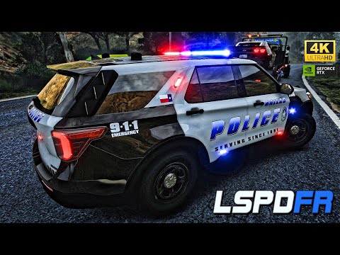 GTA 5 MODS LSPDFR ||DALLAS PD FORD EXPLORER || GTA 5 RP CITY PATROL