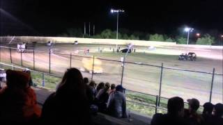 Creek County Speedway 5/9/14 - ASCS Sprints A Main